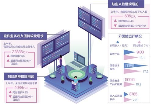 增速亮眼的软件业 “三化”趋势凸显的可持续发展路径